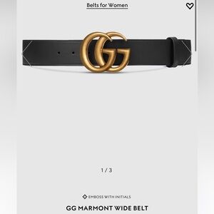 Authentic Gucci Belt